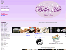 Tablet Screenshot of bellahut.com